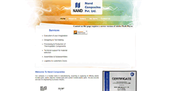 Desktop Screenshot of nandcomposites.in